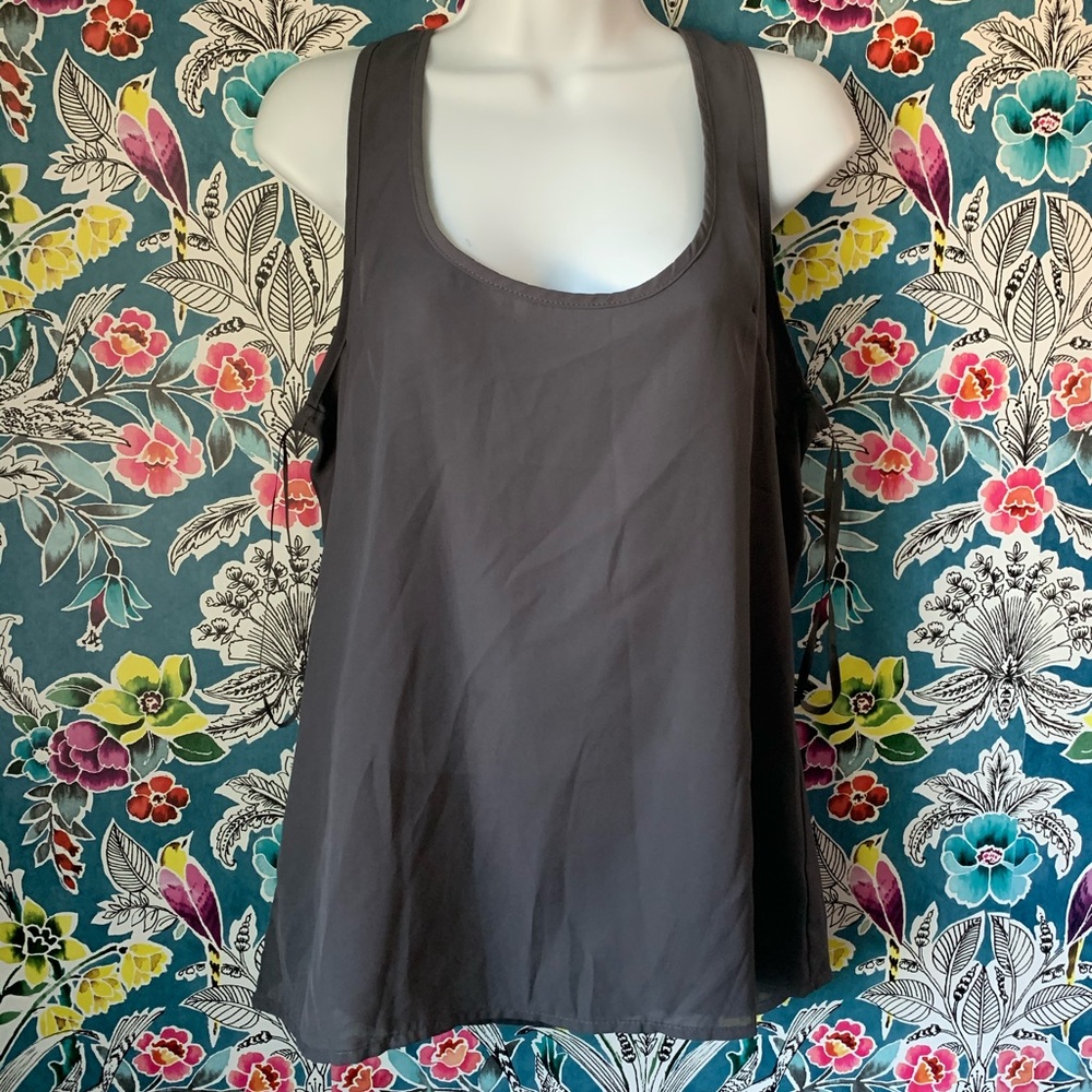 Charming Charlie dark grey tank top style M